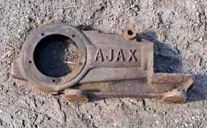 Vintage Ajax piston pump housing 