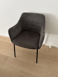 Freedom LAINY Carver Dining Chair - charcoal