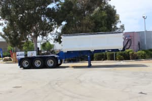 AAA TRAILERS SIDE TIPPER A LEAD/ DRIVEAWAY PRICE/ MD 079153