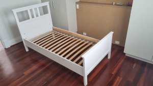 Single Bed Frame White