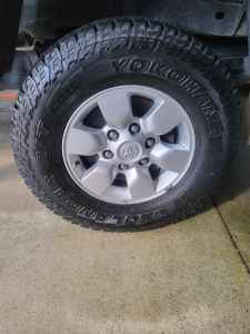 Hilux SR5 Rims and Tyres x 2