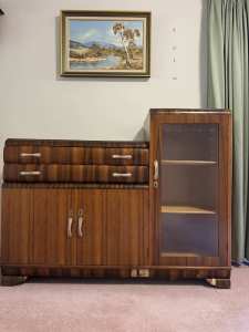 Vintage Art Deco Cupboard