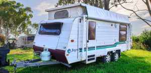 1994 17.7ft JAYCO DISCOVERY CARAVAN, BUNK BEDS, DBL BED, AIRCON, Finance T.A.P.
