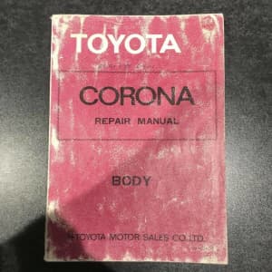 Toyota Corona T130 78-83 Genuine Toyota Body Repair Manual. Can Post
