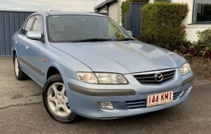 1999 Mazda 626 GF Classic Blue 4 Speed Automatic Sedan