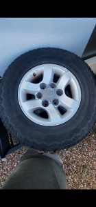 Set of 4 Hilux Rims with A/T tyres