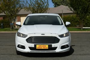 2017 Ford Mondeo MD 2017.50MY Ambiente White 6 Speed Sports Automatic Dual Clutch Hatchback