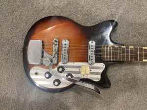 Vintage 60s TEISCO MJ-2L MIJ Electric Guitar