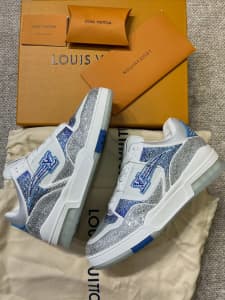 Louis Vuitton Trainer 'Azur Stone' Sneakers - Blue Sneakers, Shoes