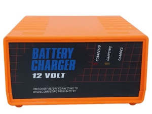 Anko 12 Volt Battery Cahrger Orange Battery Charger-182765