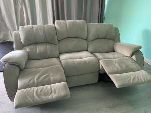 Australian Made 3 Seater Reclining Lounge