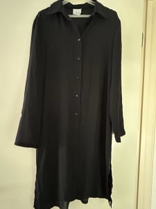 Black sheer dress