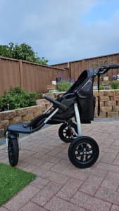 Baby Pram Stroller Walker/Runner Three Wheels with storage