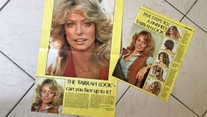Get the FARRAH LOOK in WOMANS DAY Magazine May, 1977