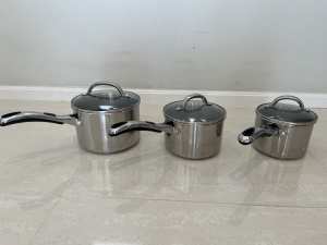 RACO stainless steel cooking pots- the lot $50