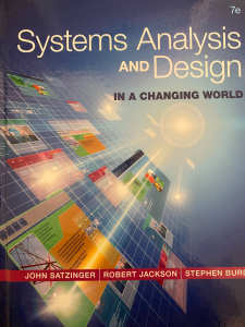 Systems Analysis and Design In a Changing World