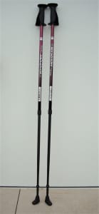 Nordic walking poles, as new condition