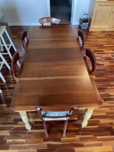 Extension Dining Table and Chairs