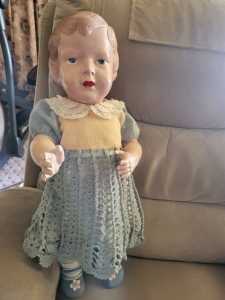 Antique 1930s Cascelloid Palitoy Princess Elizabeth Doll