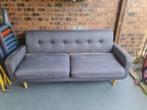 Grey Old Couch