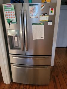 westinghouse 702l french door refrigerator