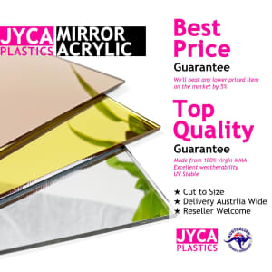 MIRROR Acrylic Perspex Sheet 【Massive sizes & colours】【Top Quality】