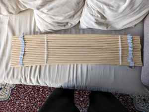 ONE SET SLATS FOR LUROY IKEA QUEEN BED