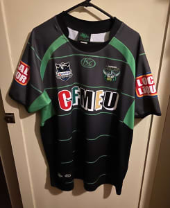 SIGNED 2015 Canberra Raiders NRL rugby league away jersey NEW, Other  Sports & Fitness, Gumtree Australia Greater Taree Area - Cundletown