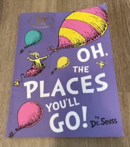 A4 Book - Dr Seuss, Oh the Places You’ll Go (40 years)