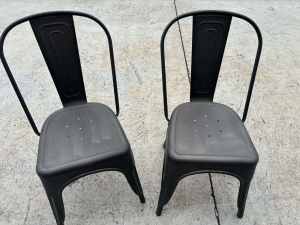 kitchen table chairs x 2