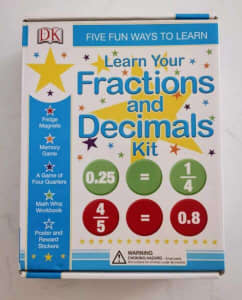 (DK Children) Learn Your Fractions and Decimals Kit