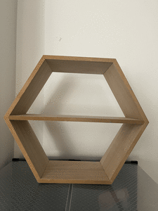 Hexagon Floating Shelves (New)