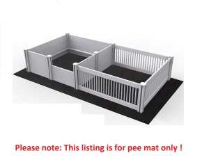 Washable Pee Mat suitable for whelping box /puppy crate / . Size 120x