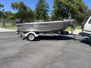Quintrex Dory 420 WB with Yamaha 30 HP - SOLD PENDING
