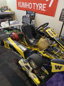 Twin engine endurance go kart 424cc (14HP+modified)