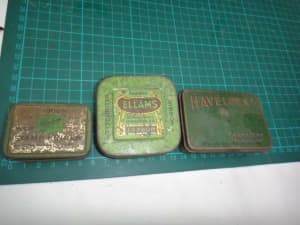 old tin ellams,havelock and other collection 3 tins sale thelot