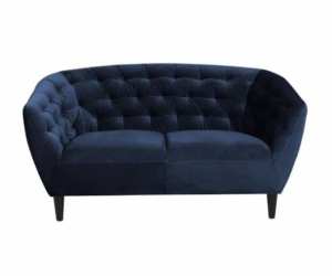 Fantastic Furniture Effie navy Chesterfield sofa