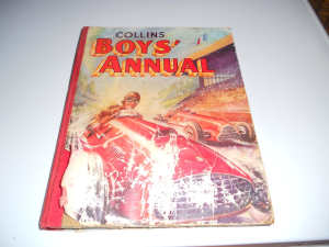 Vintage Book Collins Boys Annual