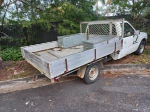 Triple M Aluminium Tray Single Cab with Ladder Rack & Toolboxes