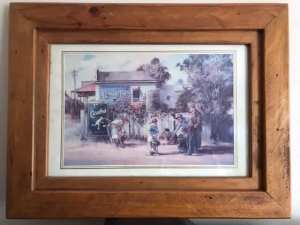 Vintage Framed Print / D ARCY DOYLE Bushells Tea Cerebos Big Ring