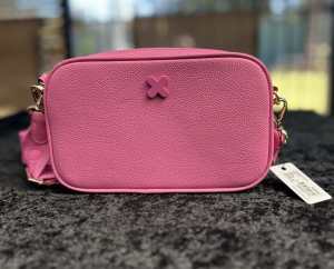 🔥 Hot price! Mimco, brand new genuine Pink Splash crossbody & strap