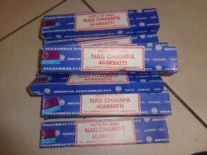 12 Packets of World Famous Nag Champa Incense