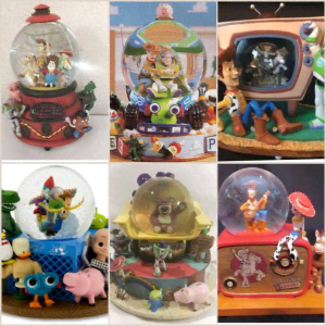 Wanted: Disney toy story snow globes