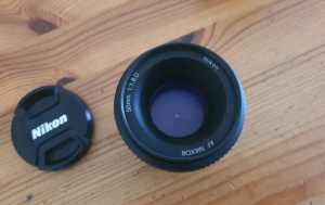 Nikon 50mm Lens 1.8