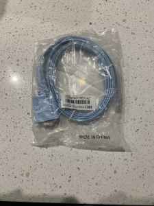 New Cisco Genuine Console Serial Cable DB9 to RJ45 1.8m 72-3383-01