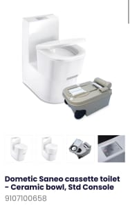 Dometic Saneo Cassette caravan toilet