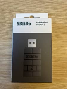 8Bitdo Wireless USB Adapter 2 for Nintendo Switch, PC, Mac,PS5