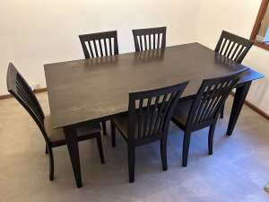 7 piece dining table