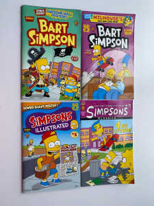 Bart Simpson Comics x 4