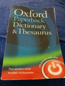 Oxford Paperback Dictionary & Thesaurus 